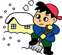 積雪イラスト 積雪イラスト